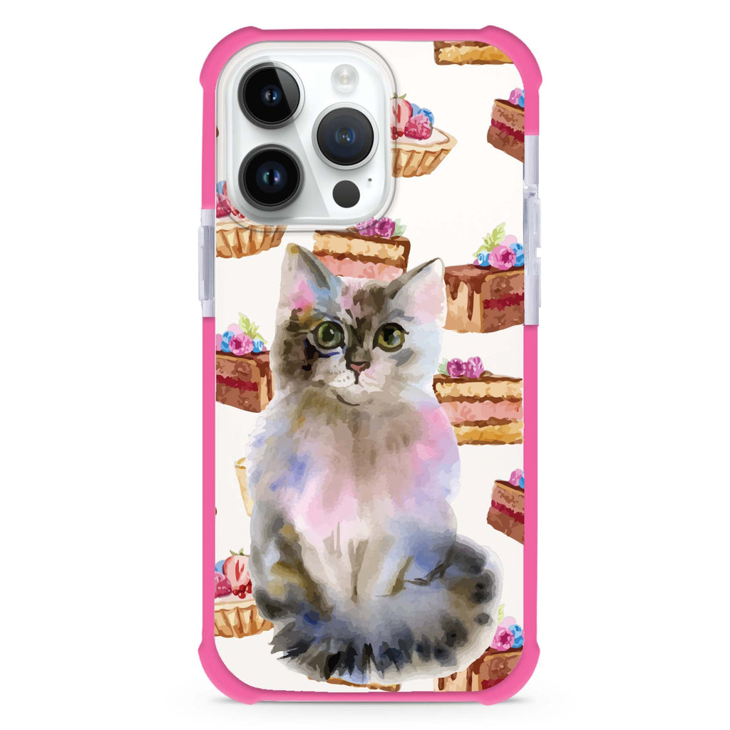 Watercolour Cat Ultra Shockproof Case