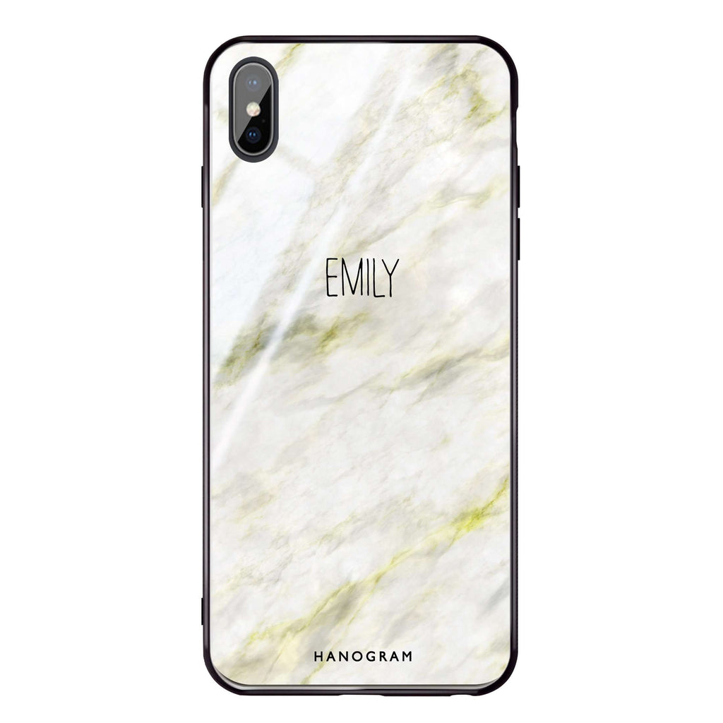 Grand Marble II iPhone XS Max Glass Case