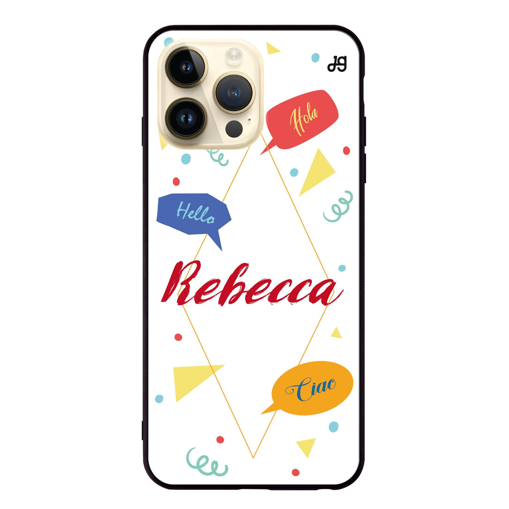 Communicate Fun Glass Case