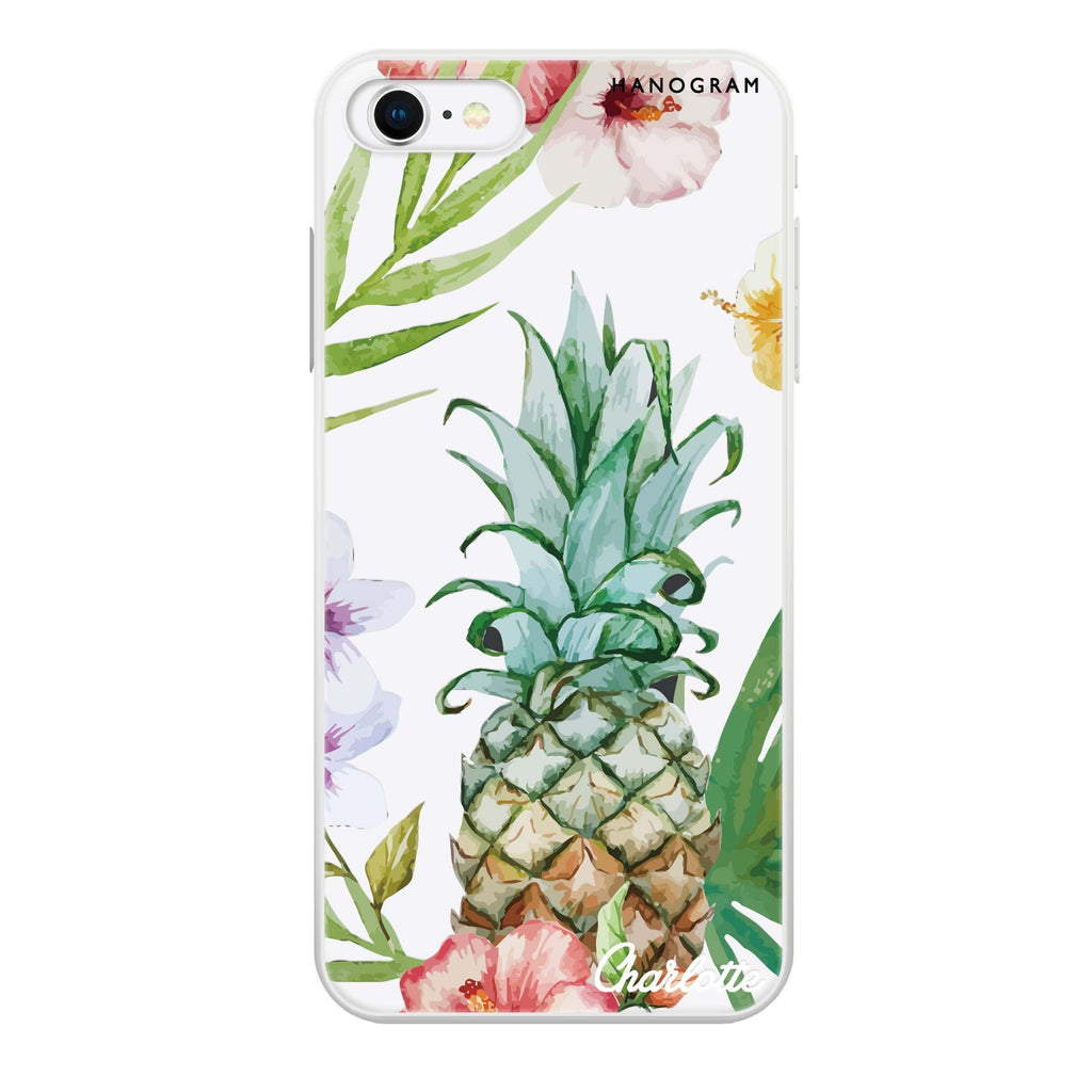 Tropical Floral iPhone SE Ultra Clear Case