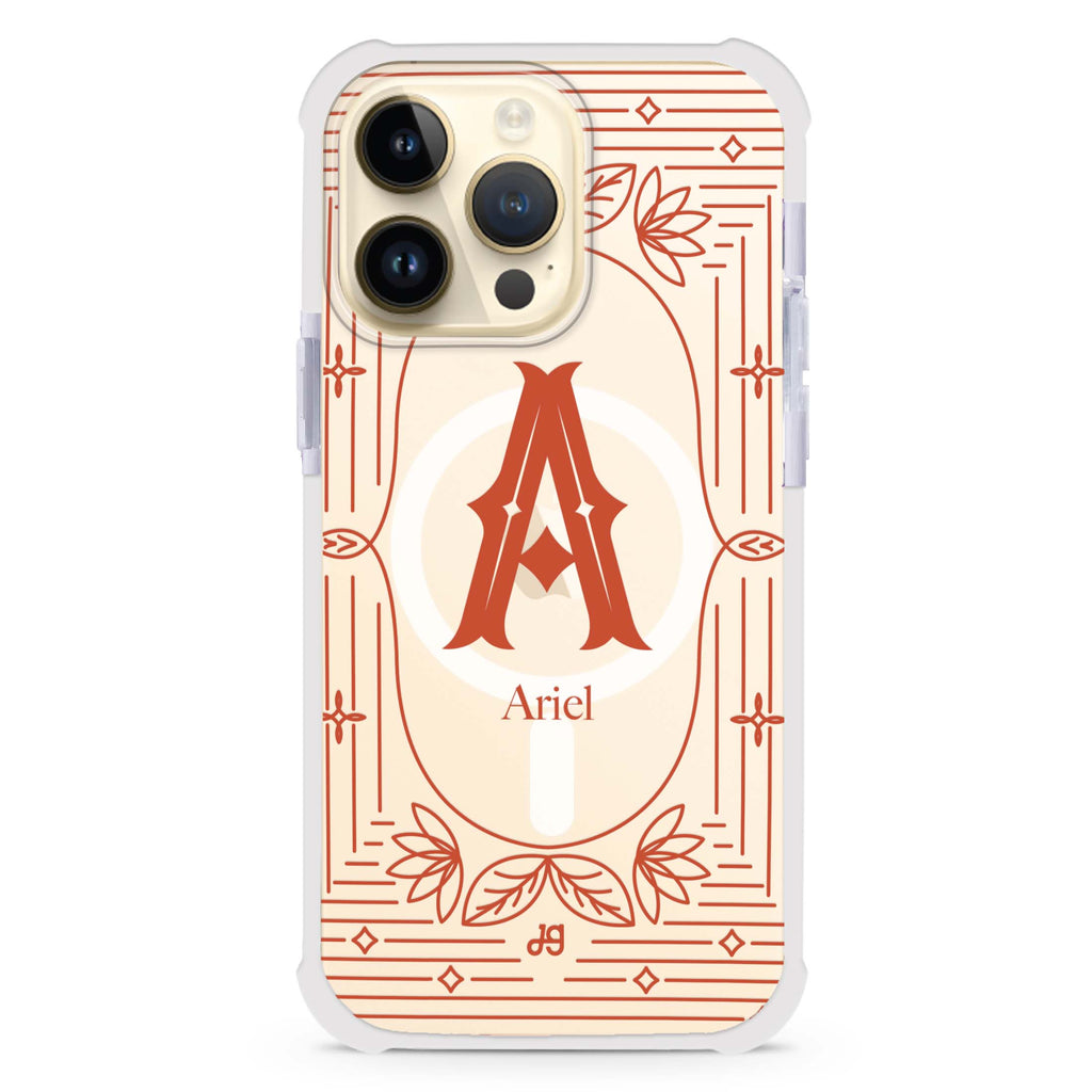 Artistic Monogram I MagSafe Compatible Ultra Shockproof Case