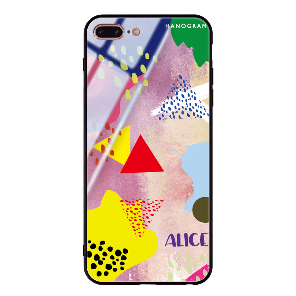 Trendy Abstract III iPhone 8 Plus Glass Case