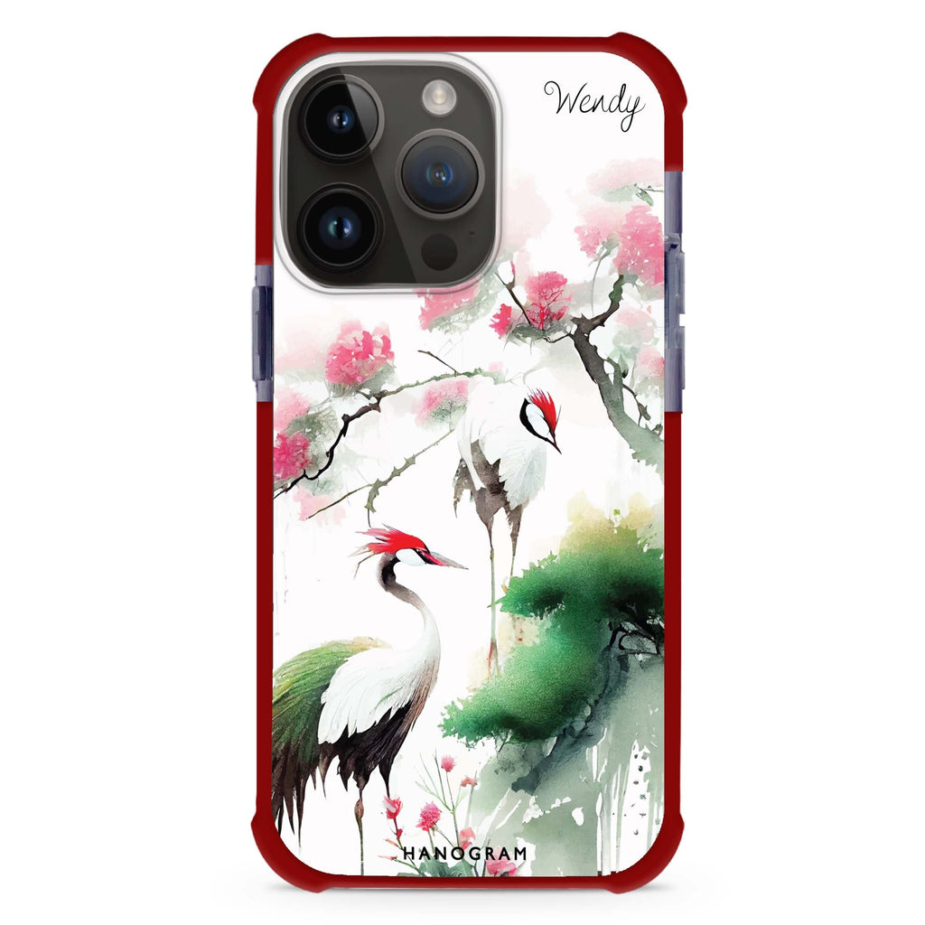 Pines & cranes MagSafe Compatible Ultra Shockproof Case