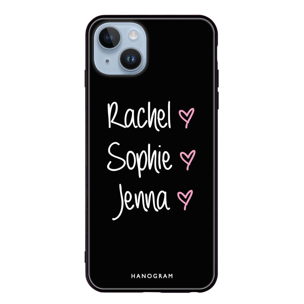 Three Of Us iPhone 14 Plus Glass Case