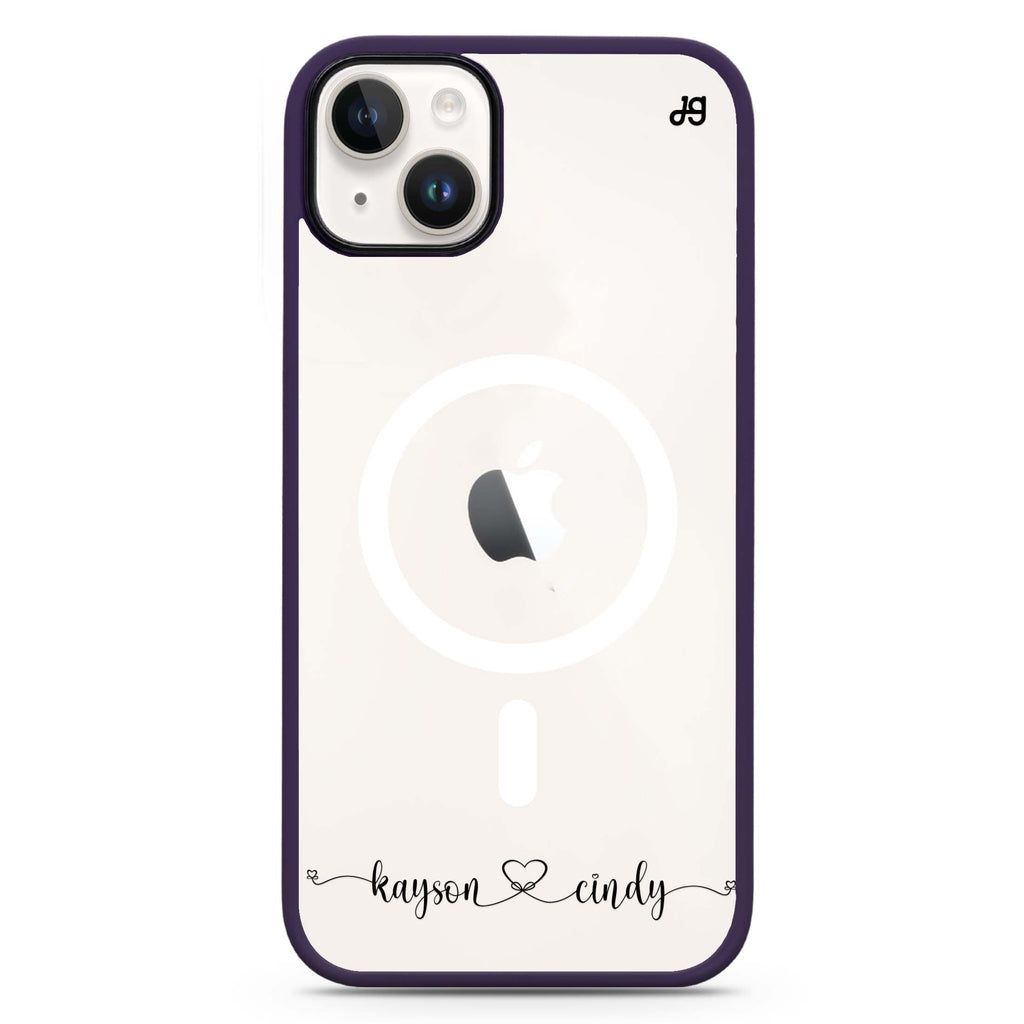 Custom iPhone 14 Plus MagSafe Compatible Impact Guard Bumper Case
