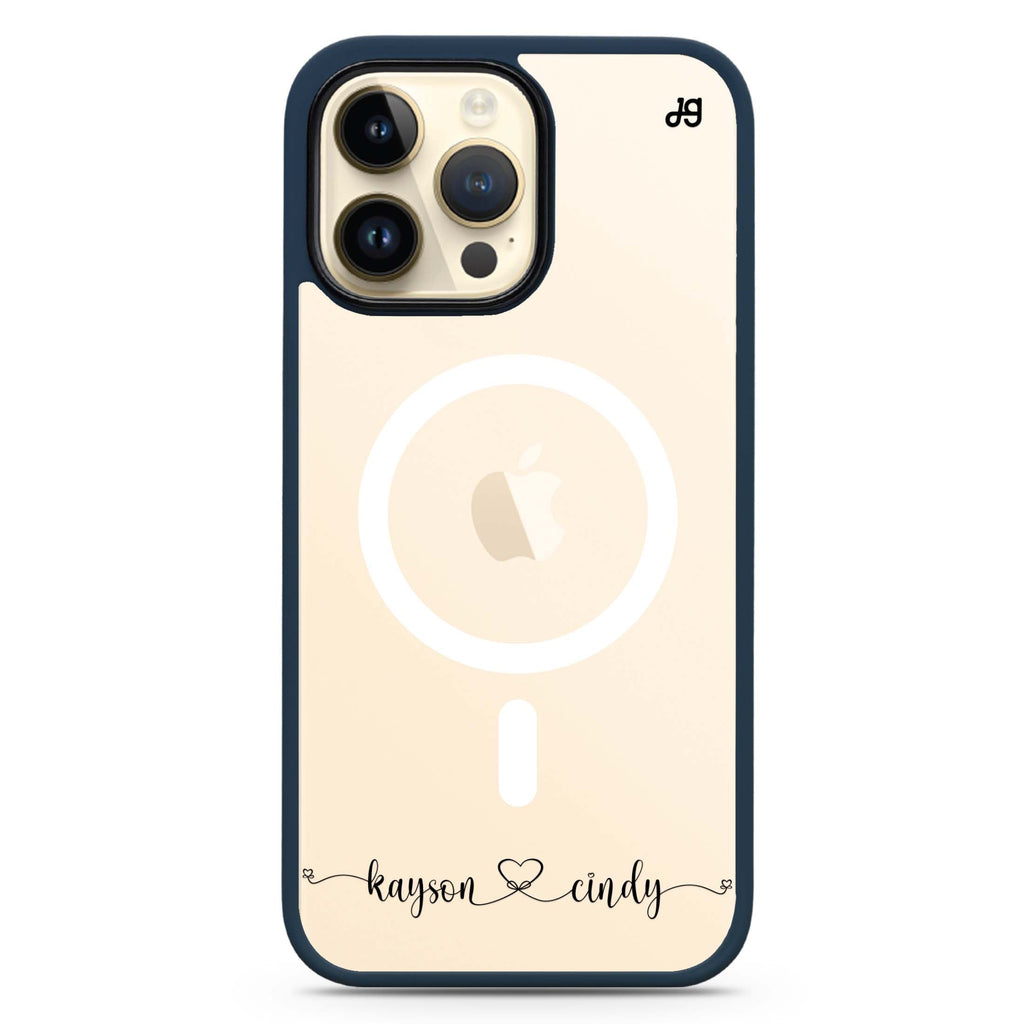 Custom iPhone 14 Pro Max MagSafe Compatible Impact Guard Bumper Case