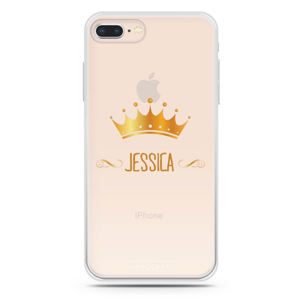 Queen's crown iPhone 8 Ultra Clear Case