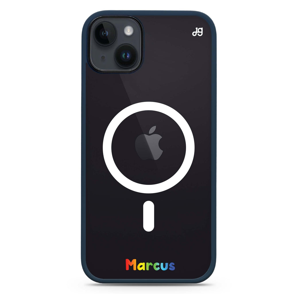 Custom iPhone 14 Plus MagSafe Compatible Impact Guard Bumper Case