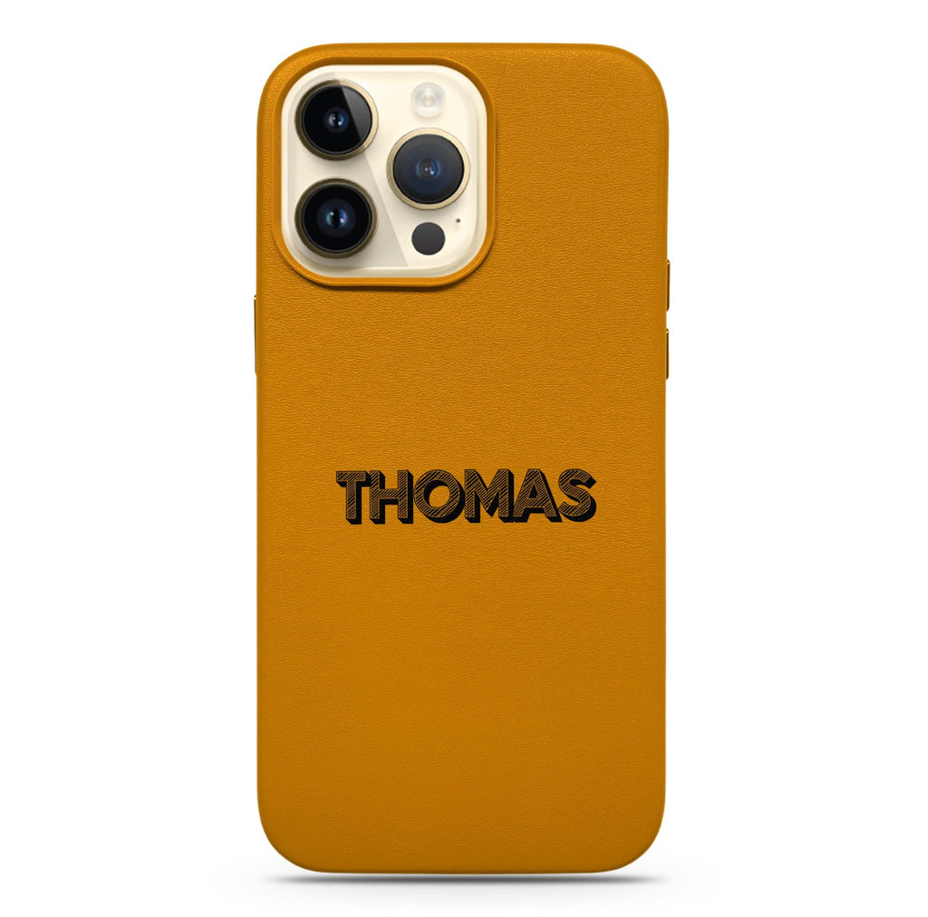 Custom MagSafe Leather Case