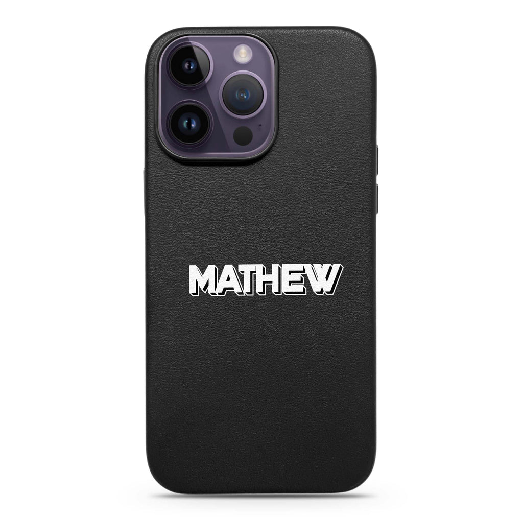 Custom MagSafe Leather Case