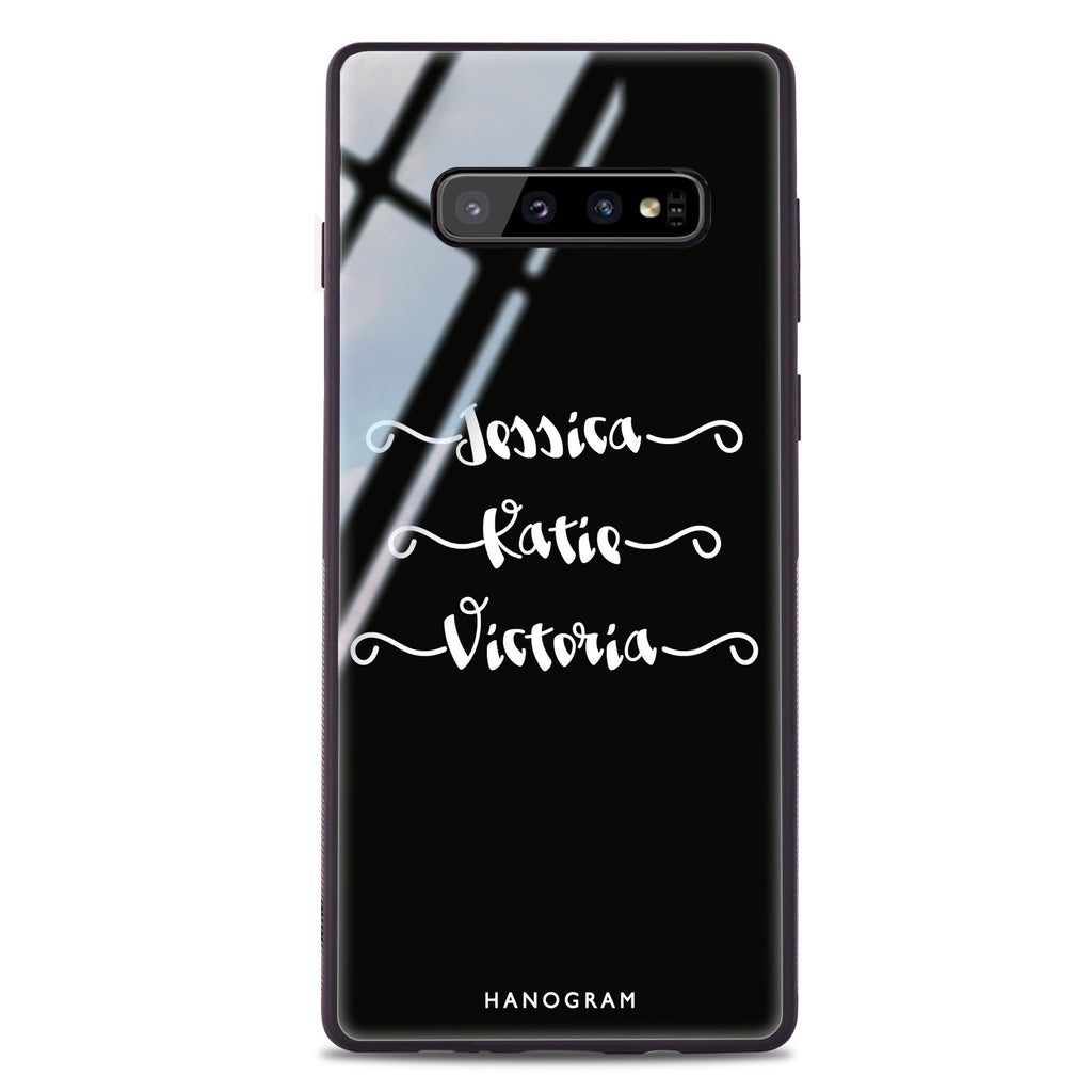 Triple Samsung S10 Plus Glass Case