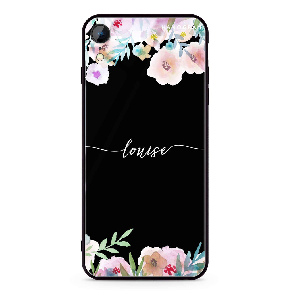 Art of Floral iPhone XR Glass Case