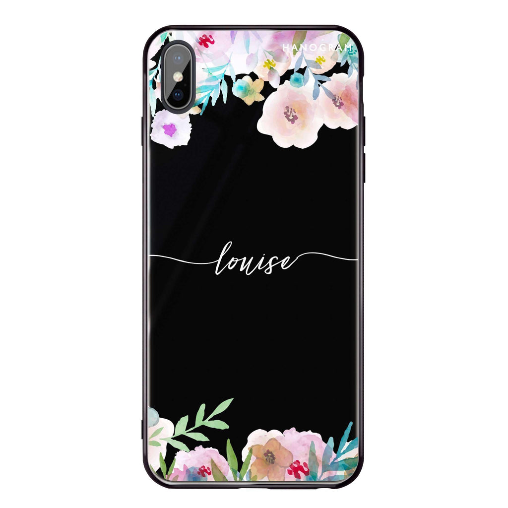 Art of Floral iPhone XS Glass Case