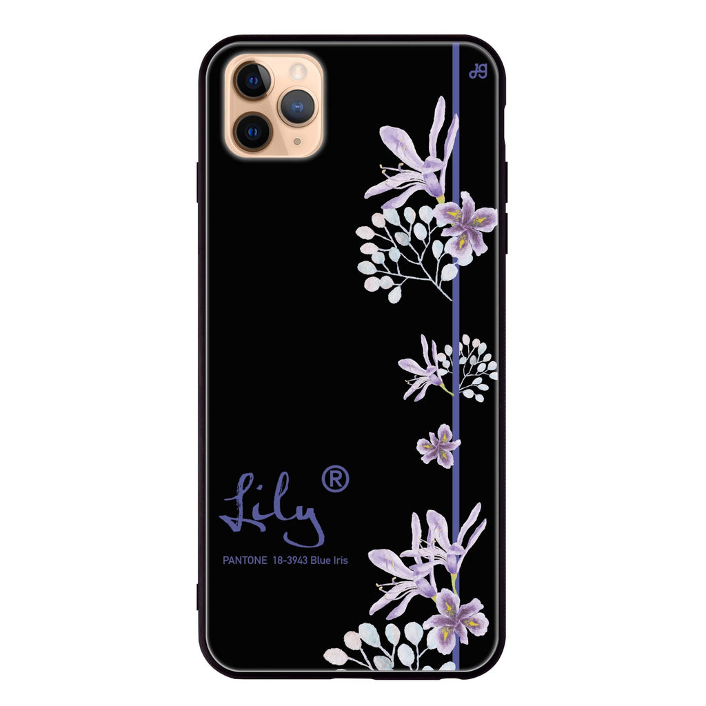#18-3943 Blue Iris II iPhone 11 Pro Glass Case