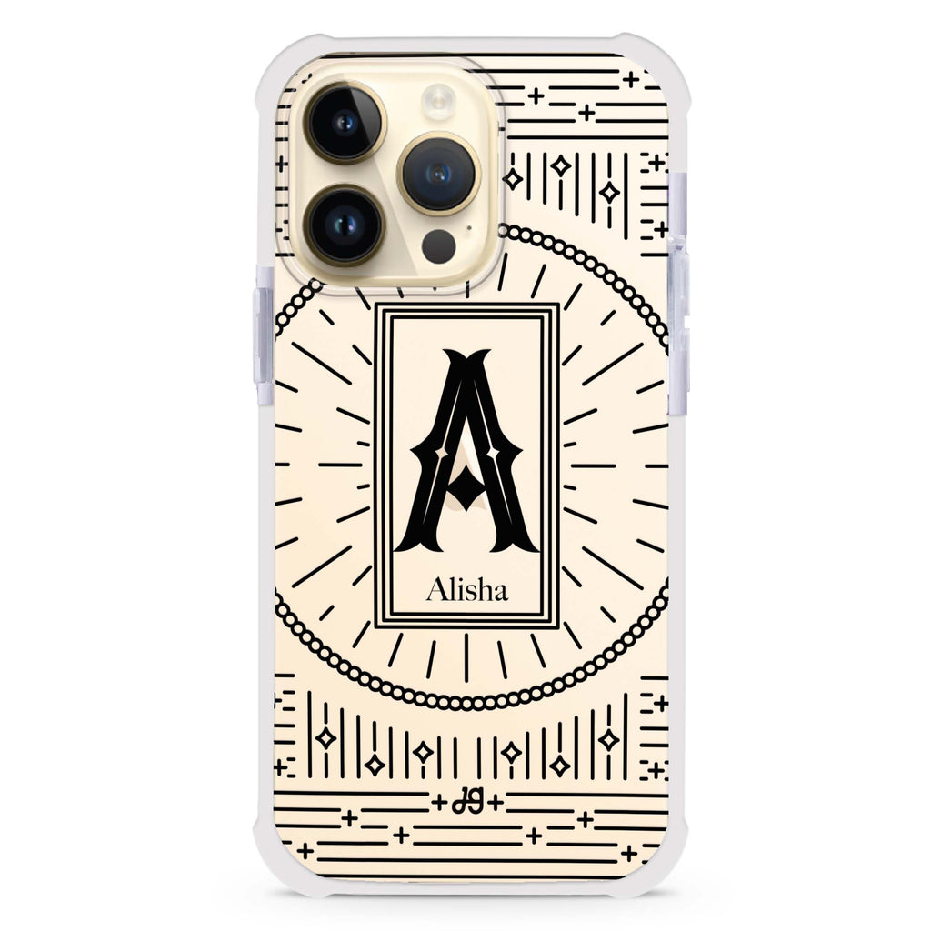 Artistic Monogram II Ultra Shockproof Case