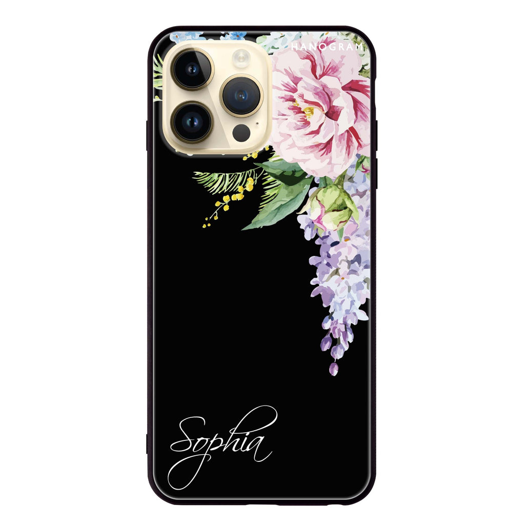 Tropical Floral II iPhone 13 Pro Max Glass Case