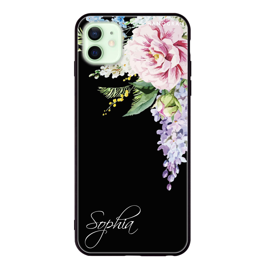 Tropical Floral II iPhone 12 mini Glass Case