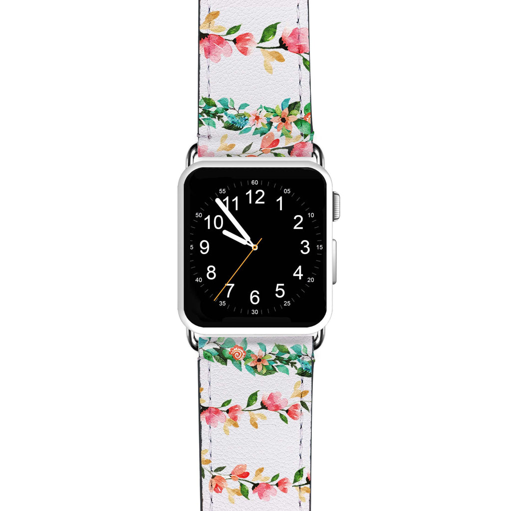 Pink Vine Florals APPLE WATCH BANDS