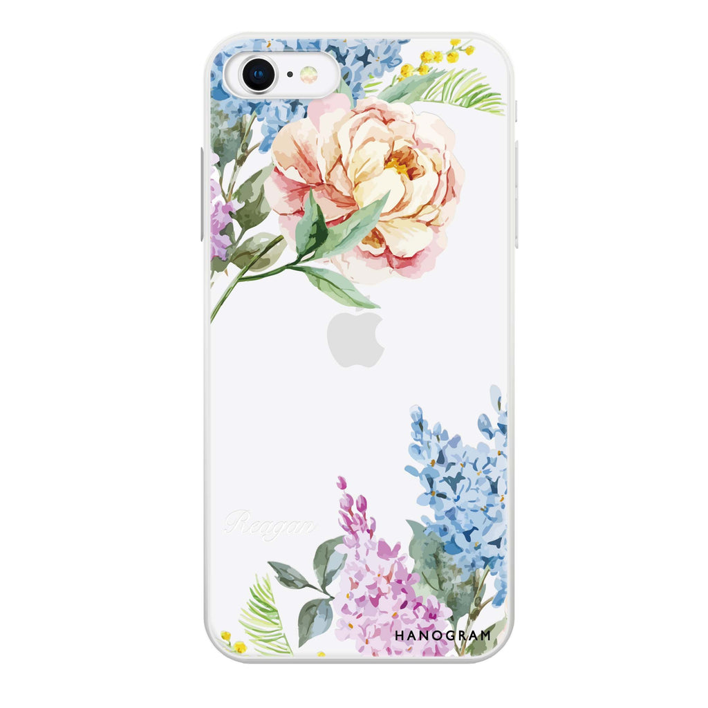 Tropical Floral II iPhone SE Ultra Clear Case