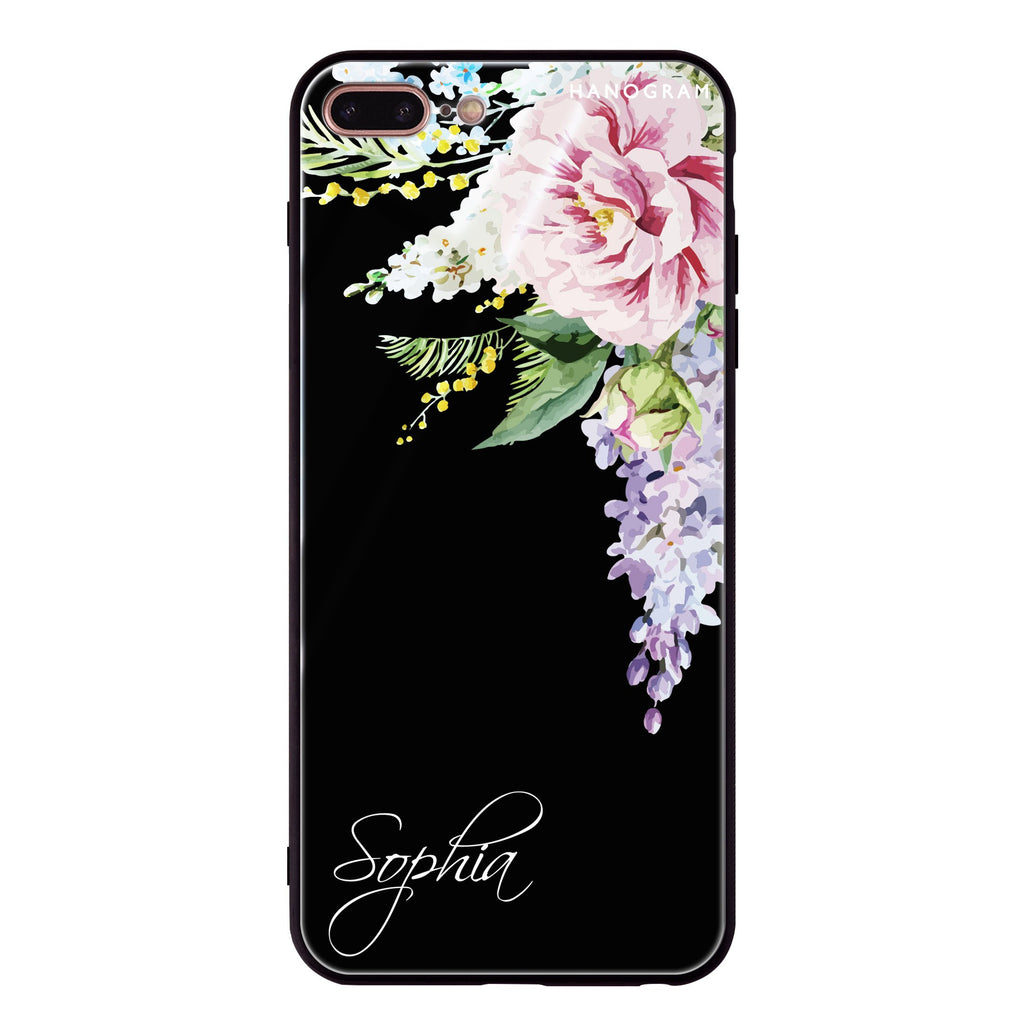 Tropical Floral II iPhone 8 Plus Glass Case