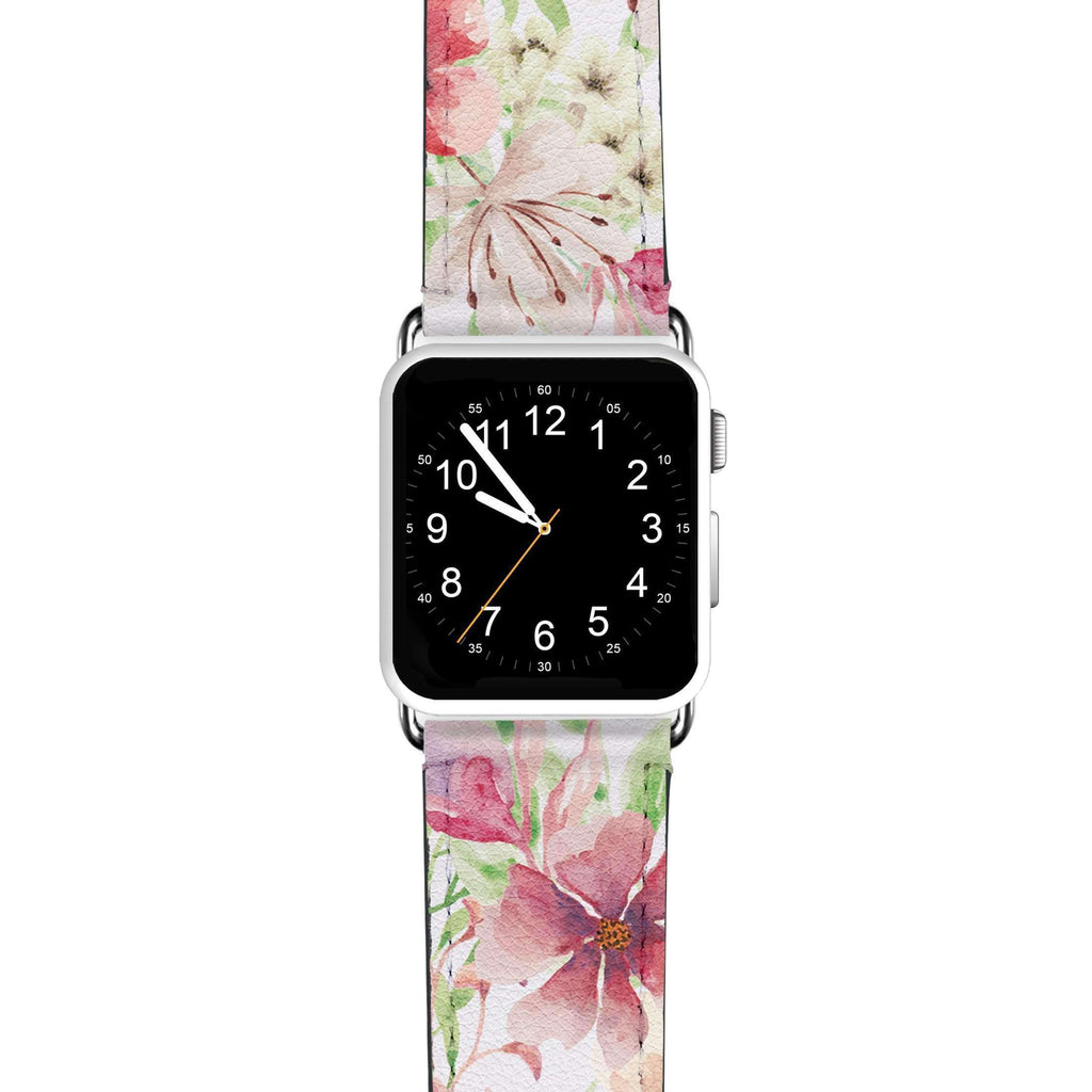 Monogram & Floral APPLE WATCH BANDS