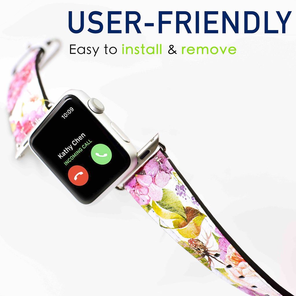 【botanical】Apple Watch バンド Botanical Line Art Apple Watch Band | The Urban Flair