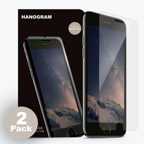 Tempered Glass Screen Protector For iPhone [ 2 PACK ]